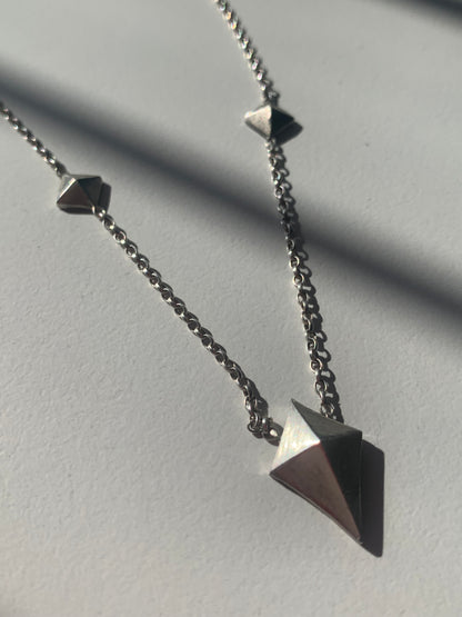 SILVER BULLET NECKLACE
