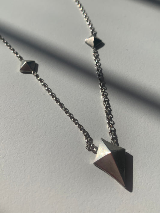 SILVER BULLET NECKLACE
